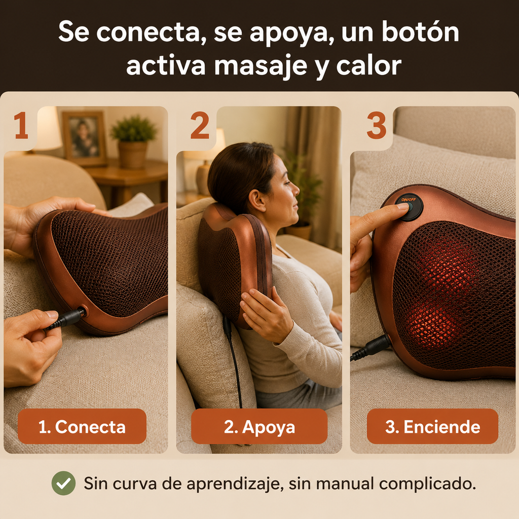 Almohada Electrica De Masaje Car Y Home - id37229 — vista 4