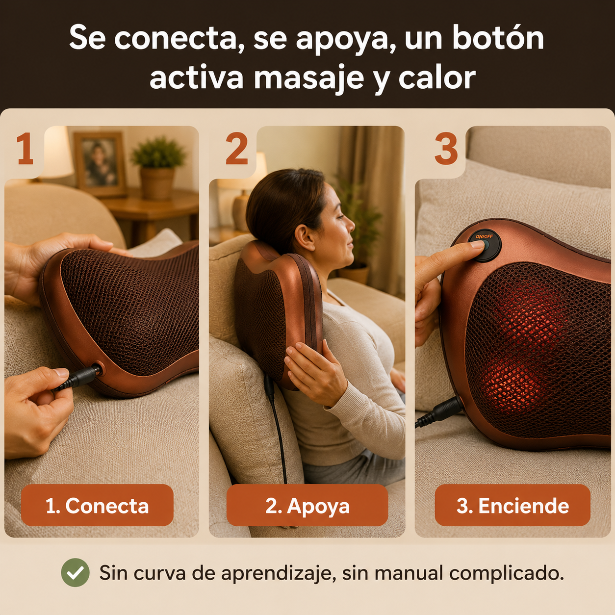Almohada Electrica De Masaje Car Y Home - id37229 — vista 4