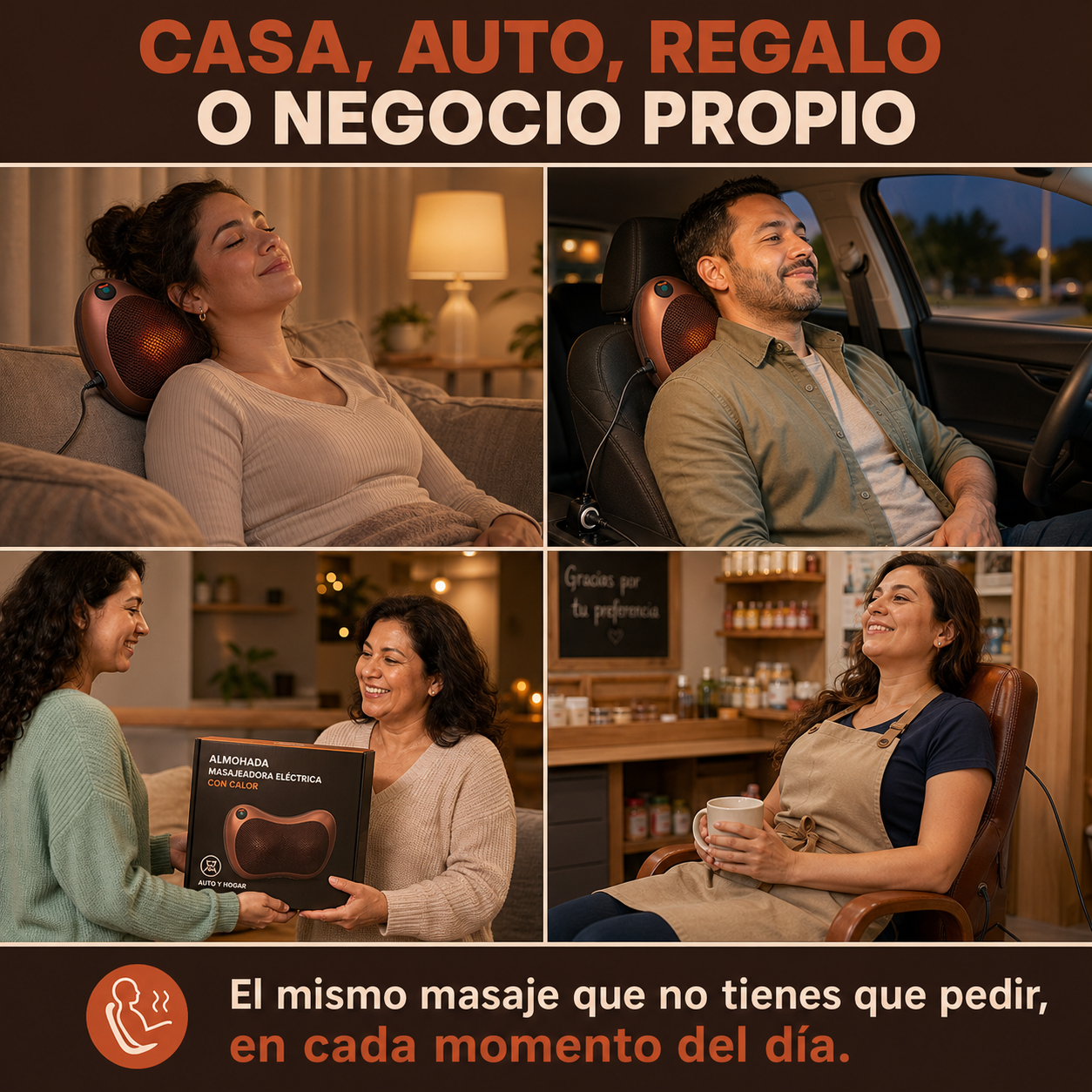 Almohada Electrica De Masaje Car Y Home - id37229 — vista 5