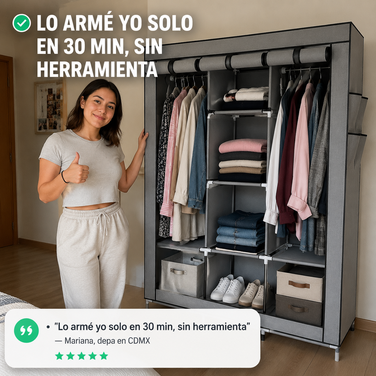Closet Armario Pegable — vista 6