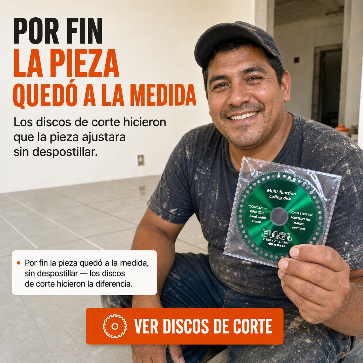 DISCO DE DIAMANTE DE CORTE CERAMICA x2 - ID26611 — vista 6